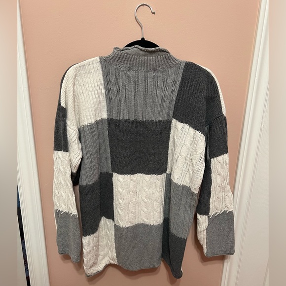 Vintage Patch Work Sweater - Picture 3 of 5